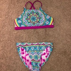 Reversible bikini set girls
